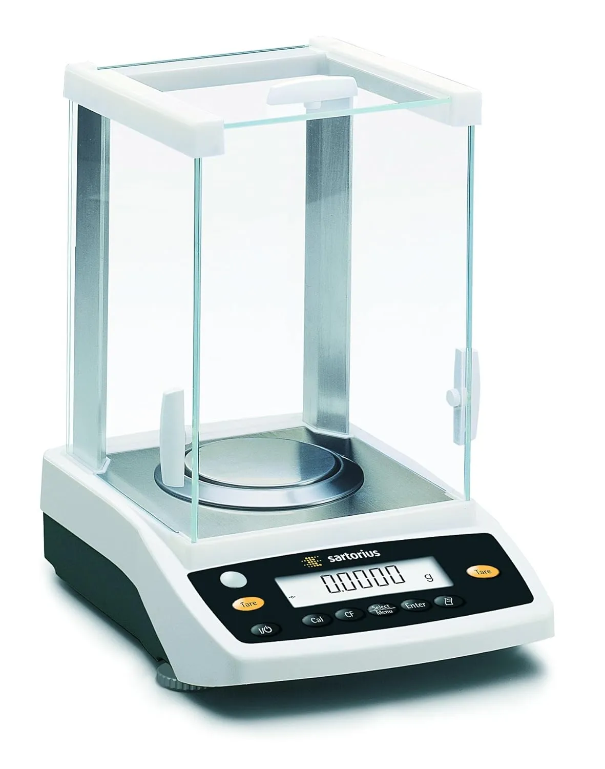 1636 124-1S Sartorius Entris Analytical Balance, 0.0001 g Readability, 120 g Capacity, 100-240V, 50-60 Hz, 0.2A