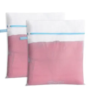 2 Pieces Extra Large Laundry Mesh Wash Bags for Big Clothes, Bed Sheet, Bed cover, Household, Stuffed Toys