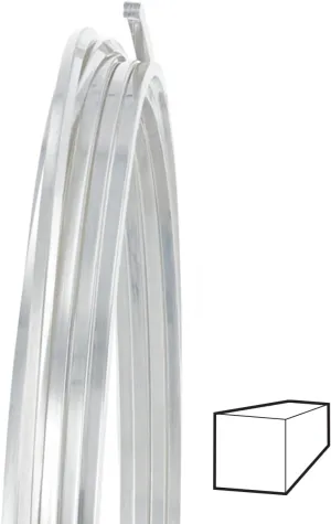 20 Gauge Square Dead Soft .925 Sterling Silver Wire - 5FT