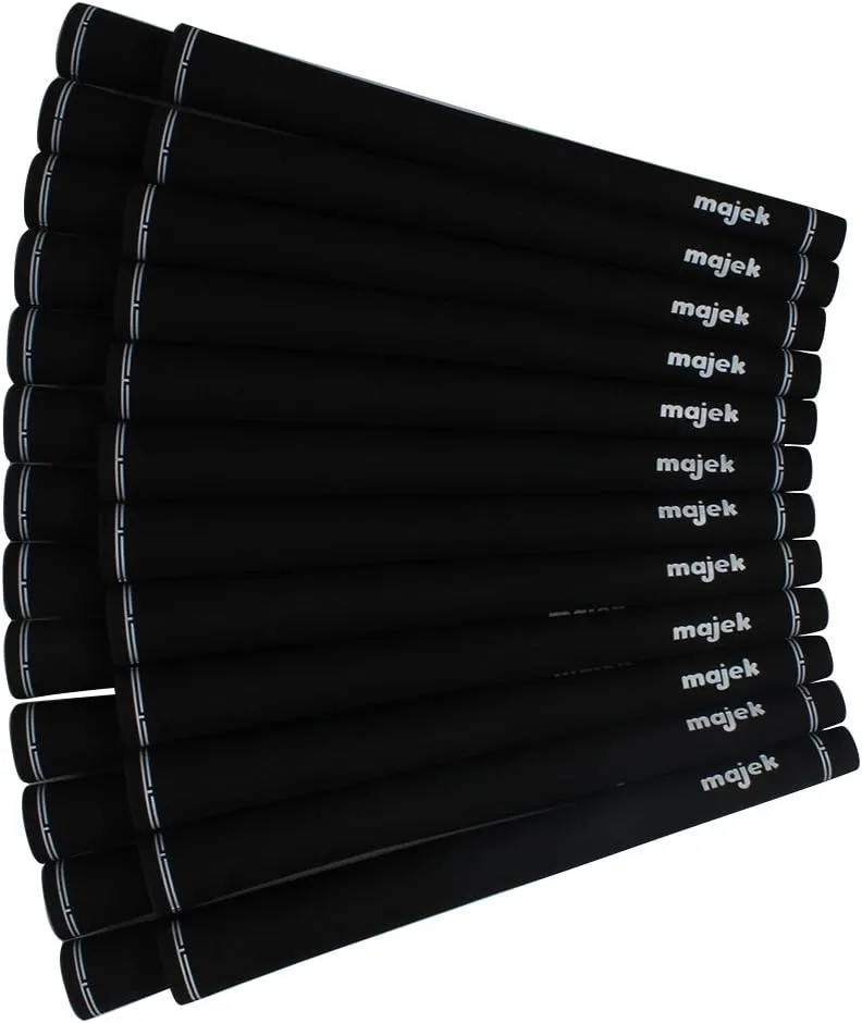 25 Men's Majek Jumbo Size Tour Pro Velvet Golf Grips