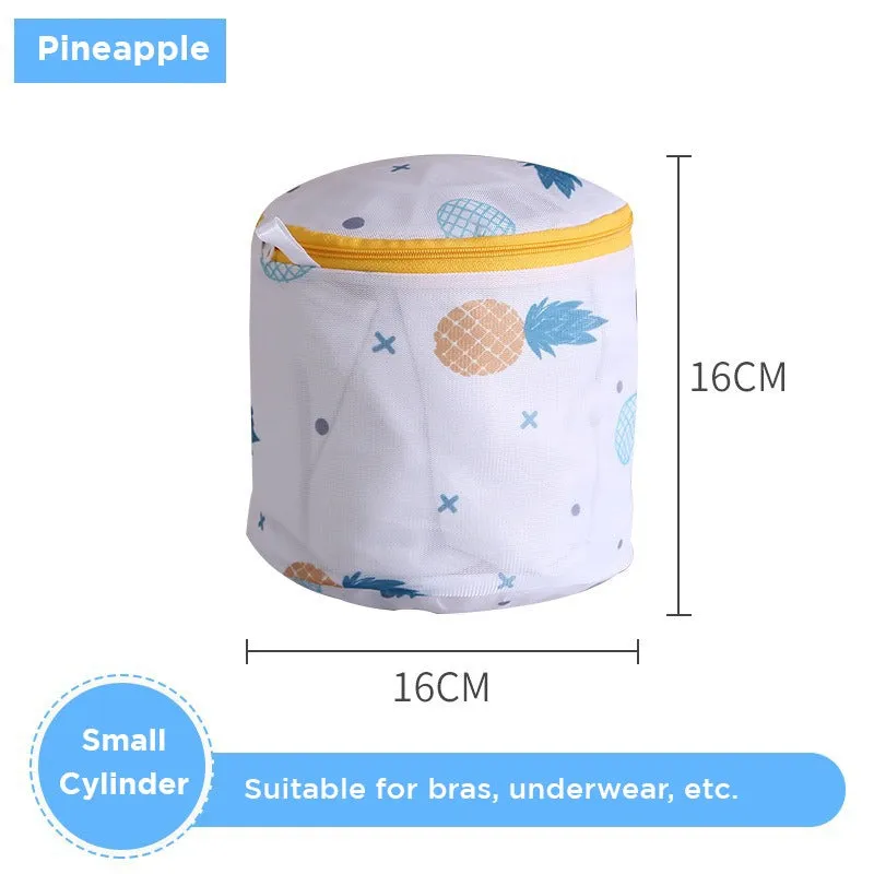 6 Pcs Mesh Laundry Bags Set - Zippered Clothes Washing Bags, Multiple Sizes