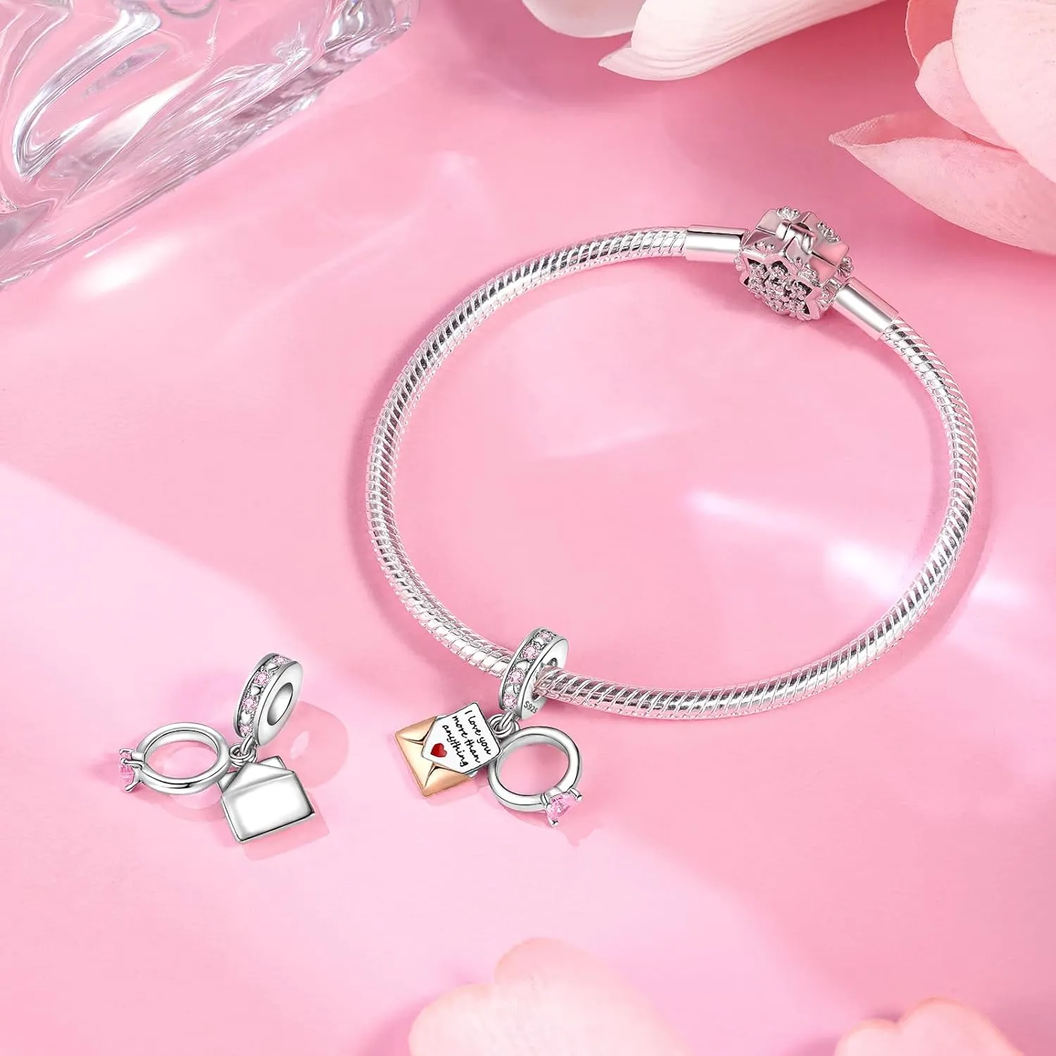 925 Sterling Silver Charm for Bracelets and Necklaces Charms for Women Fashion Jewelry for Women Friend and Mother