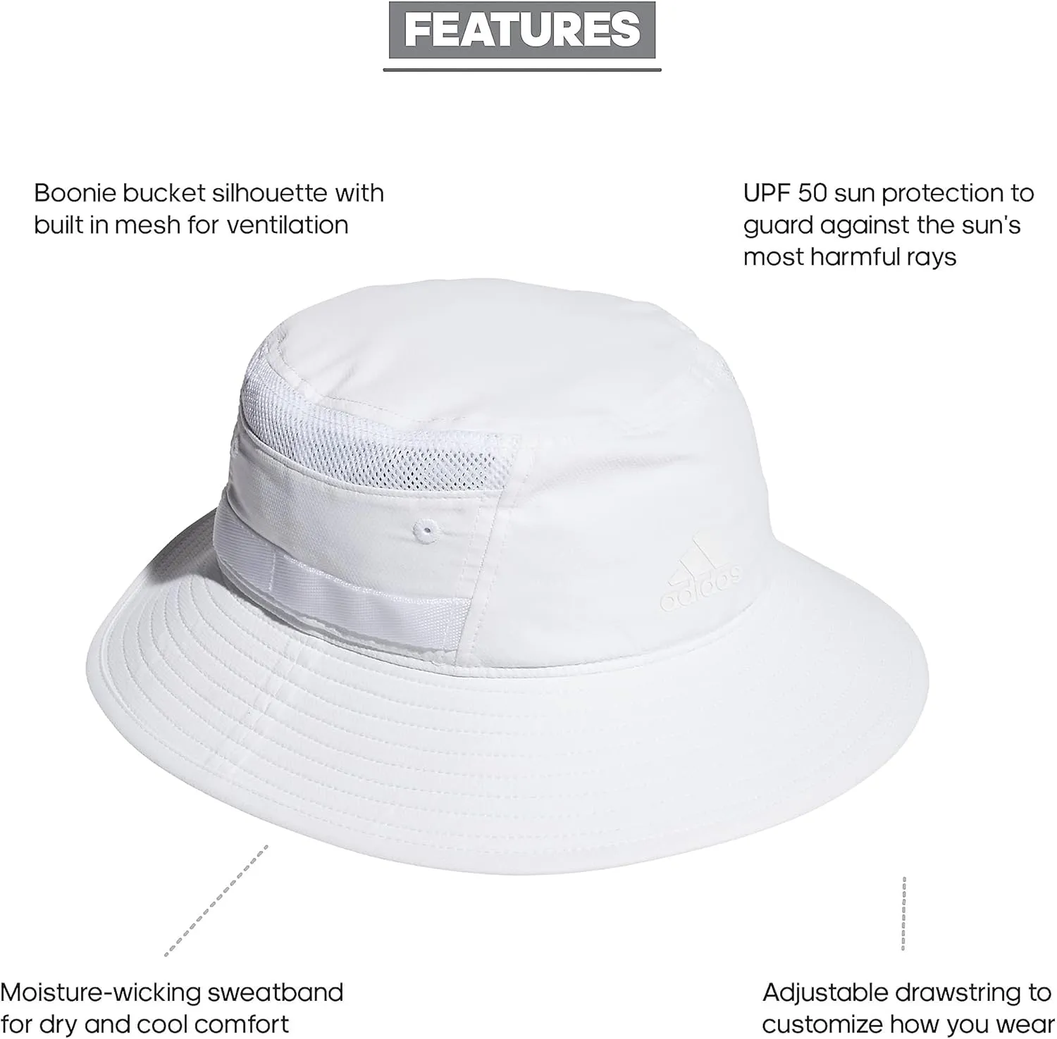 adidas Men's Victory 3 Bucket Hat