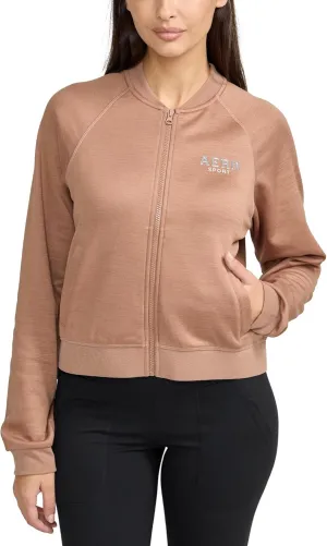 Aeropostale Women's Fleece Lined Bomber Jacket