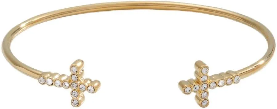 Alex and Ani Pave Cross Bracelets