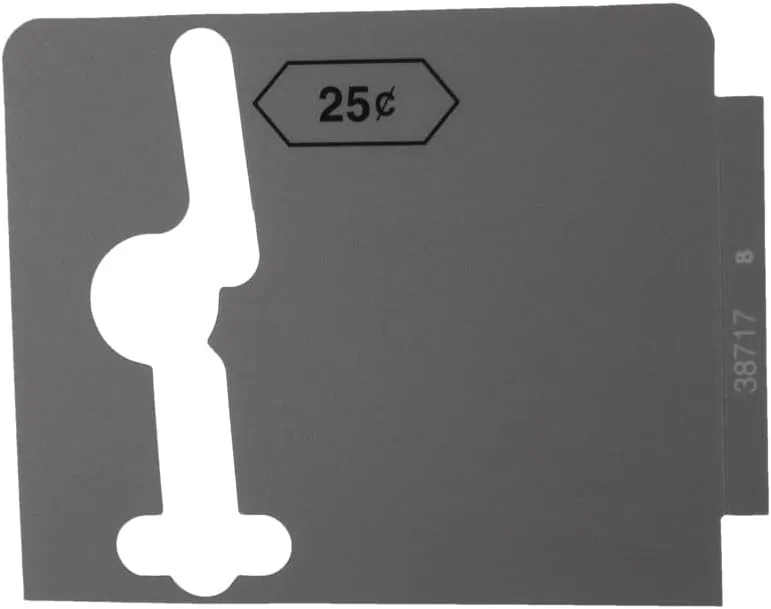 ALLIANCE LAUNDRY SYSTEMS Overlay Single-Munz $.25 (38717)