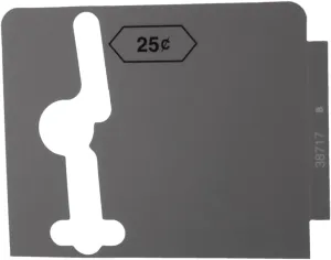 ALLIANCE LAUNDRY SYSTEMS Overlay Single-Munz $.25 (38717)
