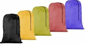 Always Under Large 30 X 40 Laundry Bag with Cord Assorted Colors and Patters (24)