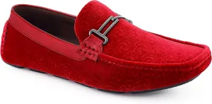 Amali The Original Men's Velvet Loafer Smoking Slippers in Paisley and Solid Designs Styles Roberto Piero