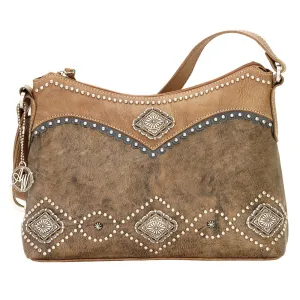 AMERICAN WEST Sierra Zip-Top Shoulder Bag