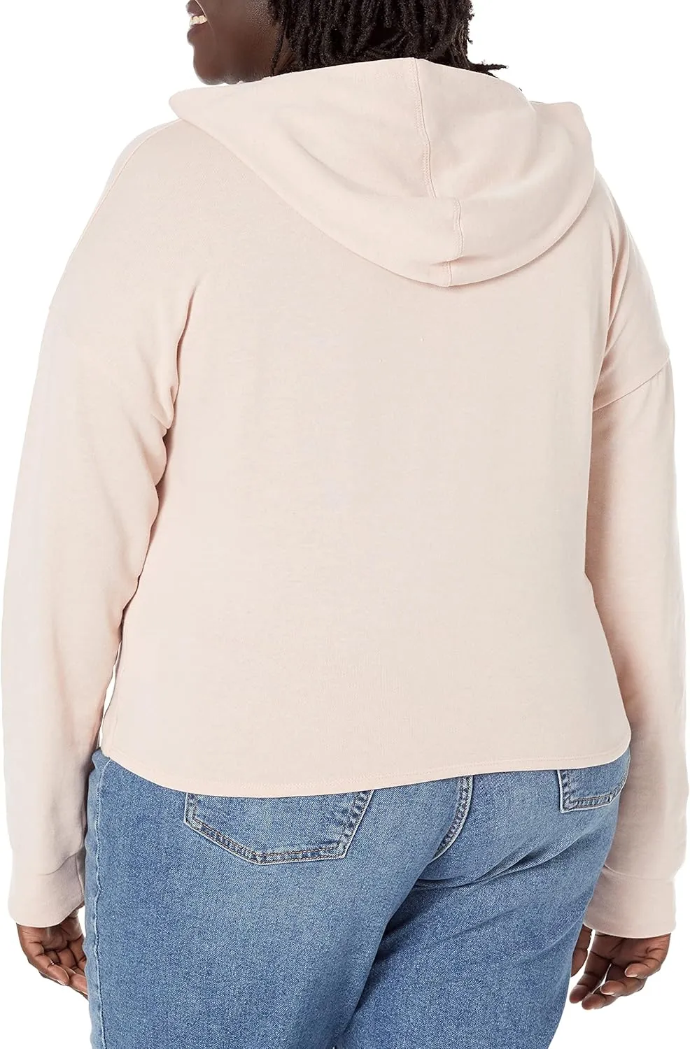 Andrew Marc Women's French Terry Boxy Sport Hoodie