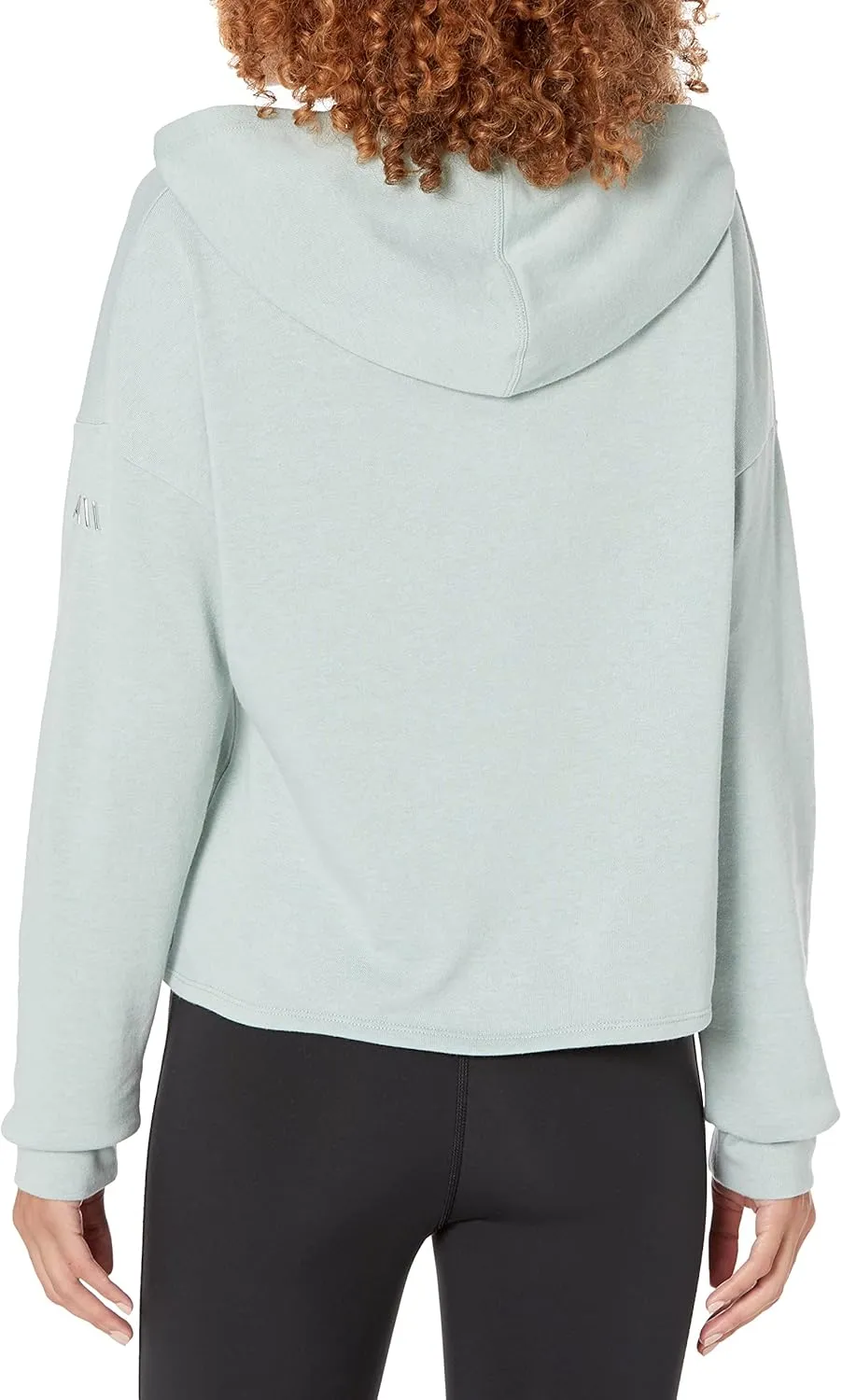 Andrew Marc Women's French Terry Boxy Sport Hoodie