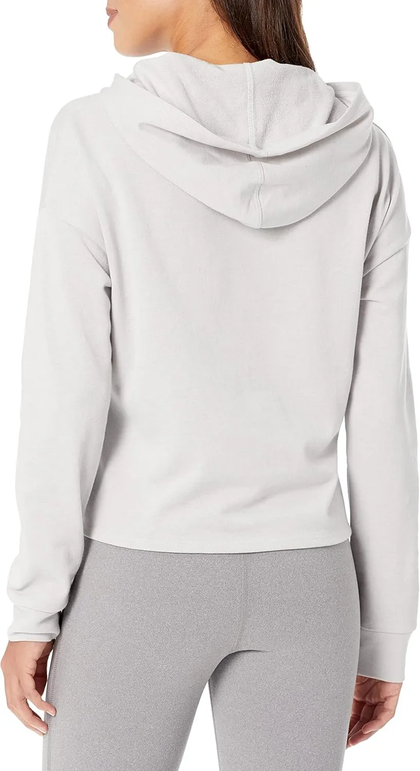 Andrew Marc Women's French Terry Boxy Sport Hoodie
