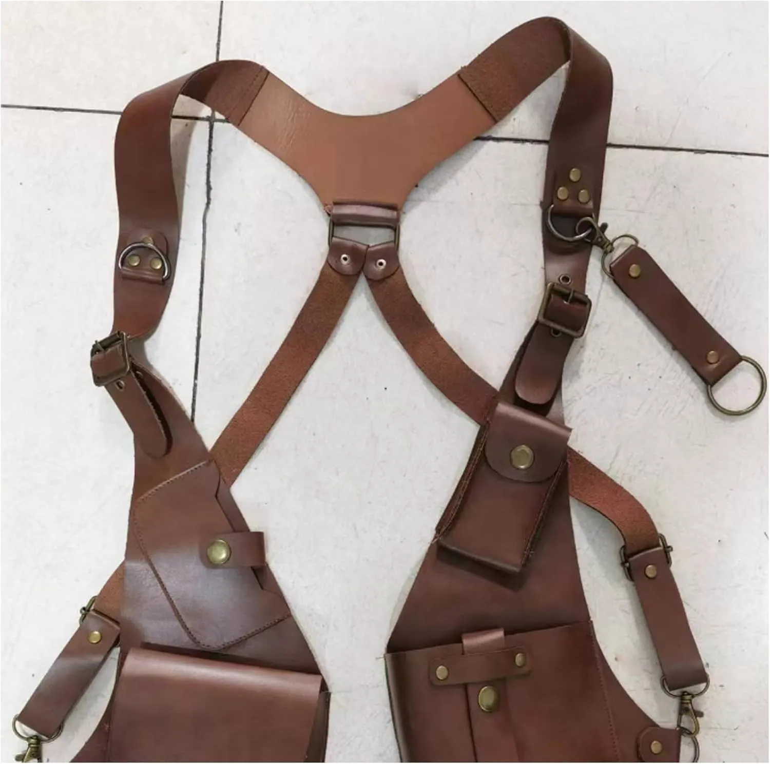 Anti-Theft Harness, Anti Theft Harness Wallet for Men, Yiupedrfg Anti-Theft Bag with Shoulder Harness
