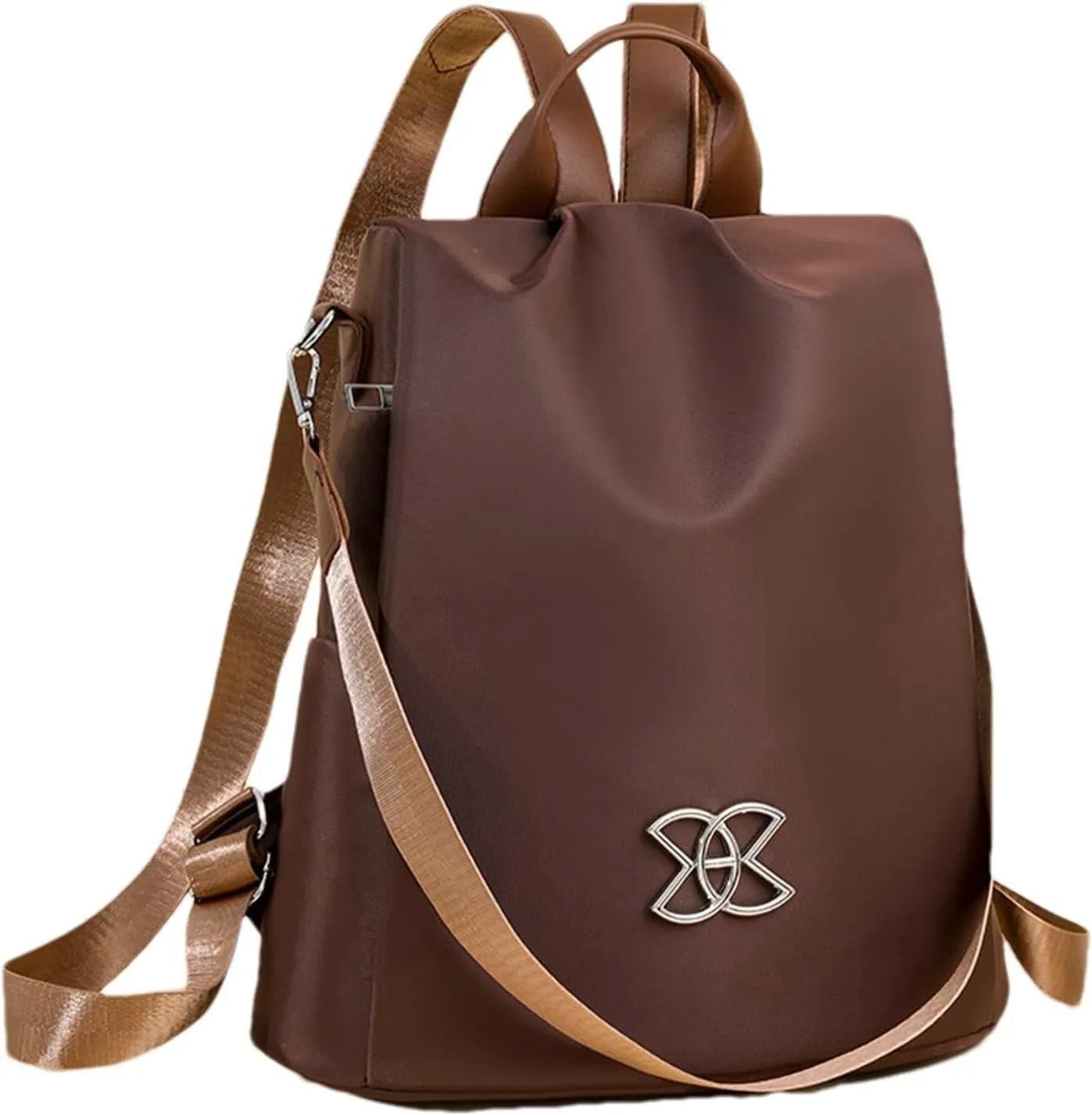 Anti-Theft Large Capacity Backpack, Leisure Shoulder Bag, C-rossbody Lightweight Backpack Bishe Bag for Women