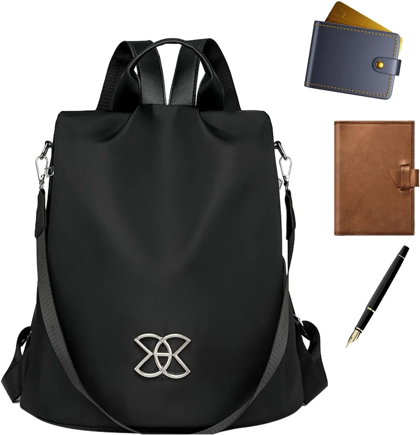 Anti-Theft Large Capacity Backpack, Leisure Shoulder Bag, C-rossbody Lightweight Backpack Bishe Bag for Women