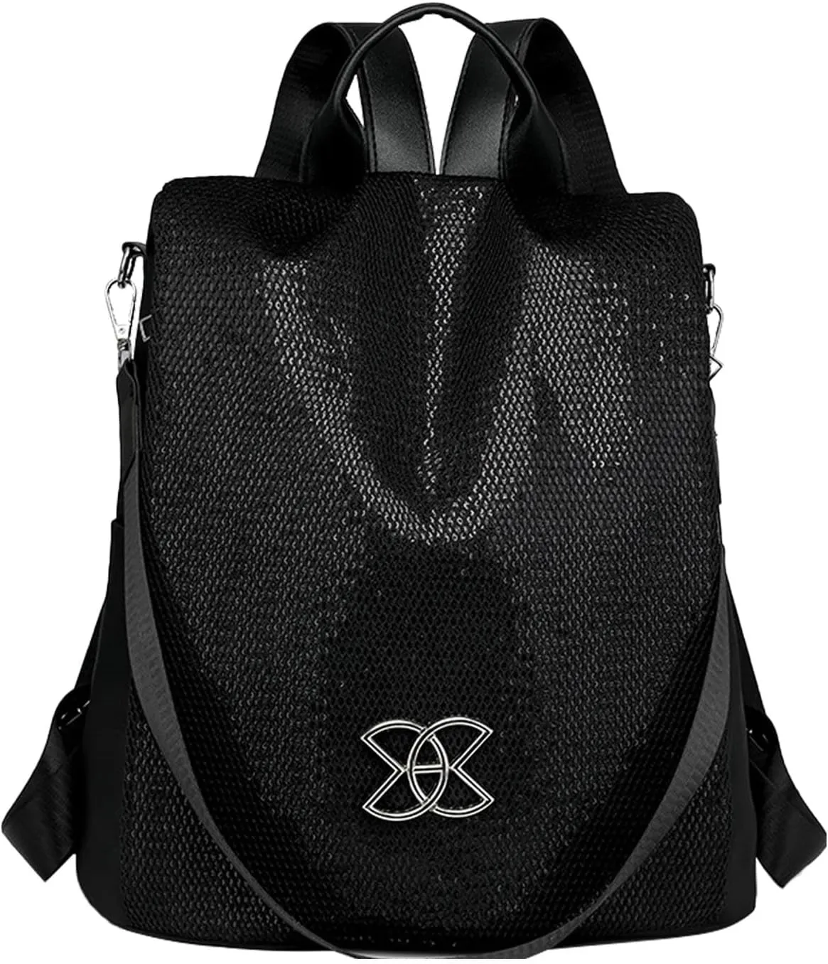 Anti-Theft Large Capacity Backpack, Leisure Shoulder Bag, C-rossbody Lightweight Backpack Bishe Bag for Women
