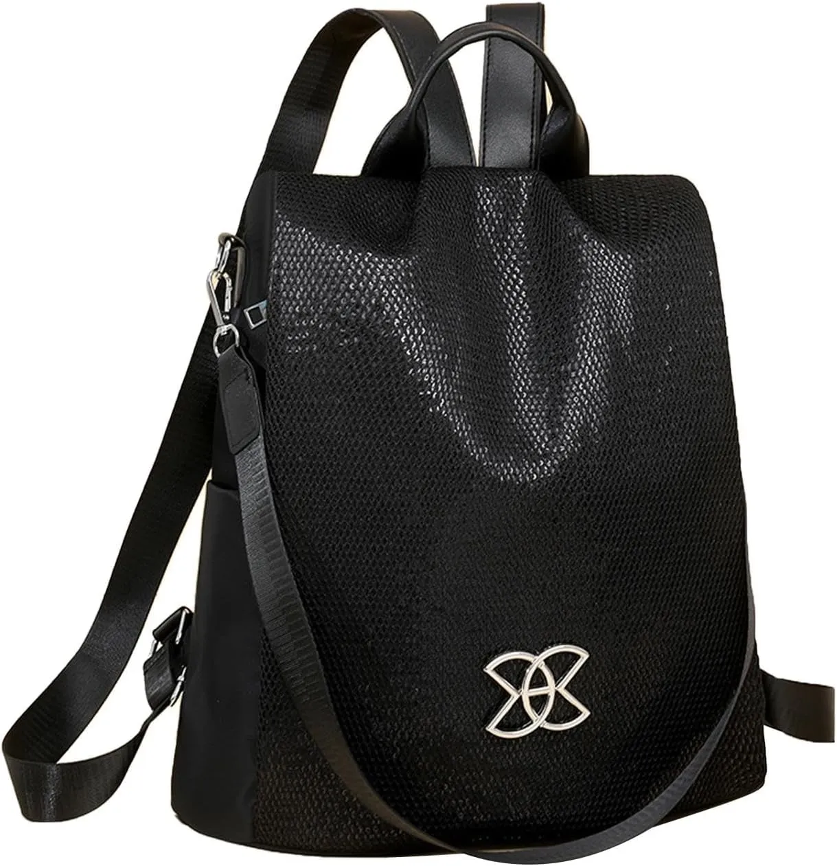 Anti-Theft Large Capacity Backpack, Leisure Shoulder Bag, C-rossbody Lightweight Backpack Bishe Bag for Women