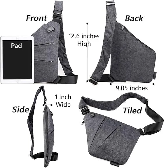 Anti Theft Travel Bag for Women, Travel Purses Anti Theft Crossbody