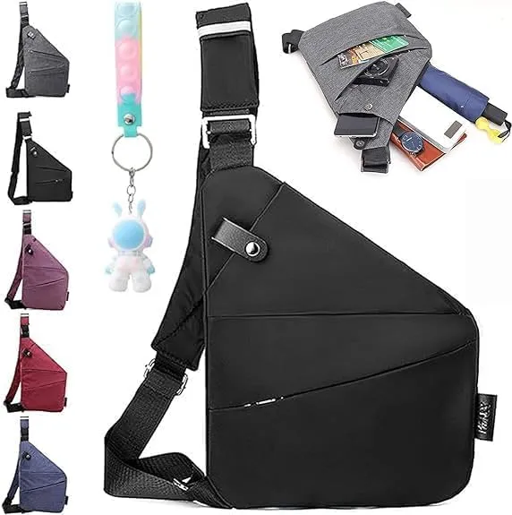 Anti Theft Travel Bag for Women, Travel Purses Anti Theft Crossbody