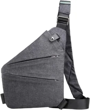 Anti Theft Travel Bag,Crossbody Shoulder Bag for Men and Women,Waterproof Sling Multi-pocket Chest Bag
