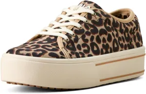 ARIAT Womens Skylar Floral Embossed Lace Up Sneakers Shoes Casual - Brown