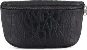 Armani Exchange Embossed Logo Waistbag Nero One Size