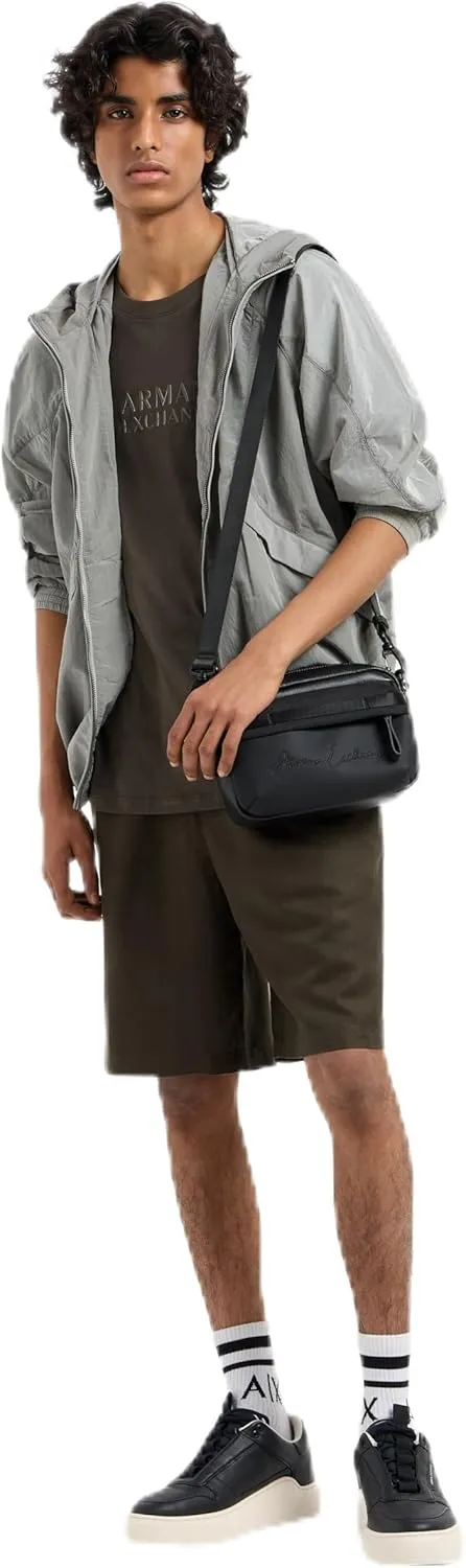 Armani Exchange Men's Linen Mix Short