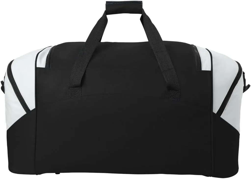 Auburn University Duffel Bag LARGE Auburn Suitcase or Gym Bag for Men Ladies Him or Her! (Auburn Logo, Black)