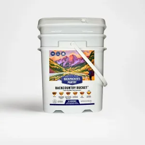 Backpacker's Pantry Backcountry Bucket | 12 Meal Emergency Bucket