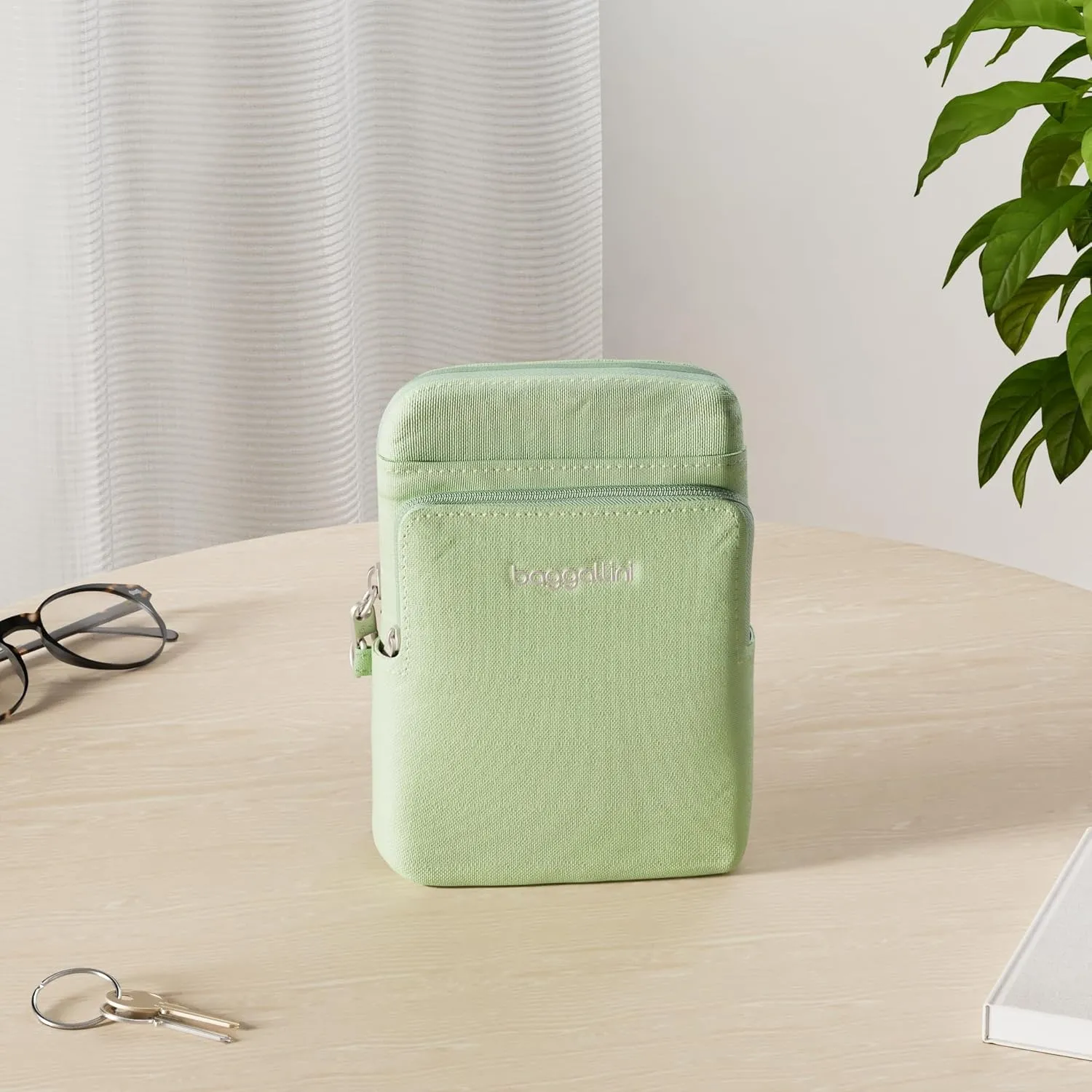 Baggallini Securtex Anti-Theft Activity Crossbody Bag