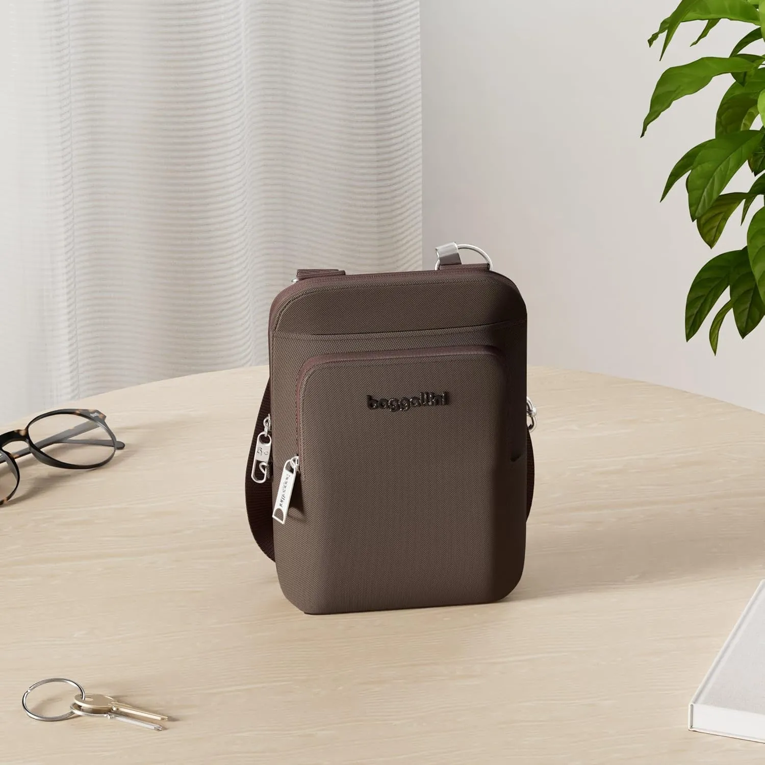 Baggallini Securtex Anti-Theft Activity Crossbody Bag