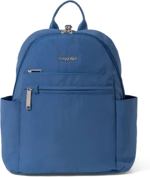 Baggallini Securtex® Anti-theft Vacation Travel Backpack 10x13 Slash-Resistant Nylon Daypack w/RFID