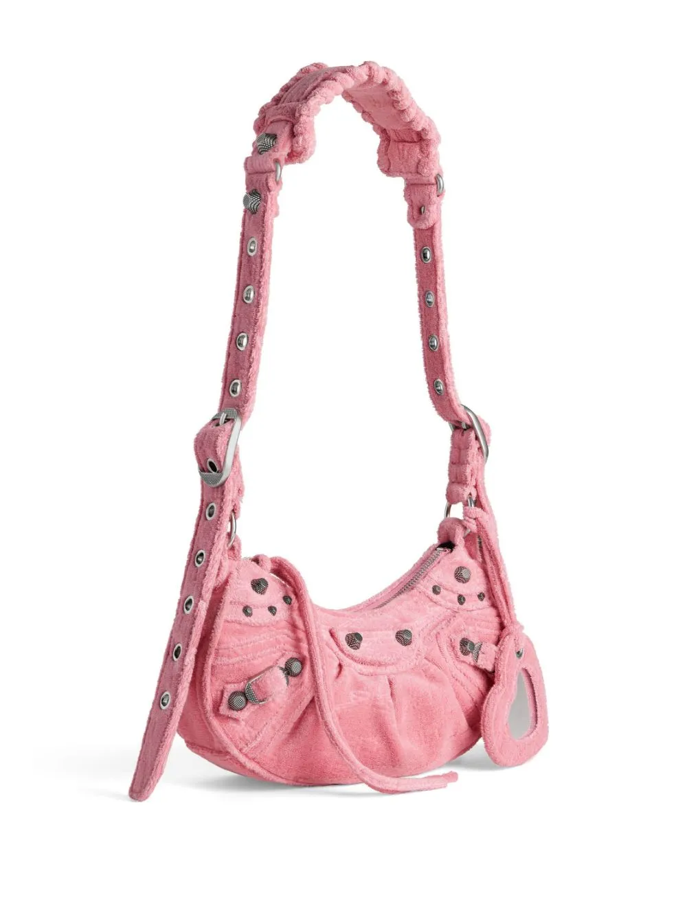 Balenciaga Le Cagole Denim Shoulder Bag