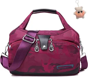 Beautifuldeer Anti Theft Handbag,Fashion Anti-Theft Handbag for Women,Casual Waterproof Shoulder Crossbody Bag