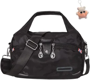 Beautifuldeer Anti Theft Handbag,Fashion Anti-Theft Handbag for Women,Casual Waterproof Shoulder Crossbody Bag