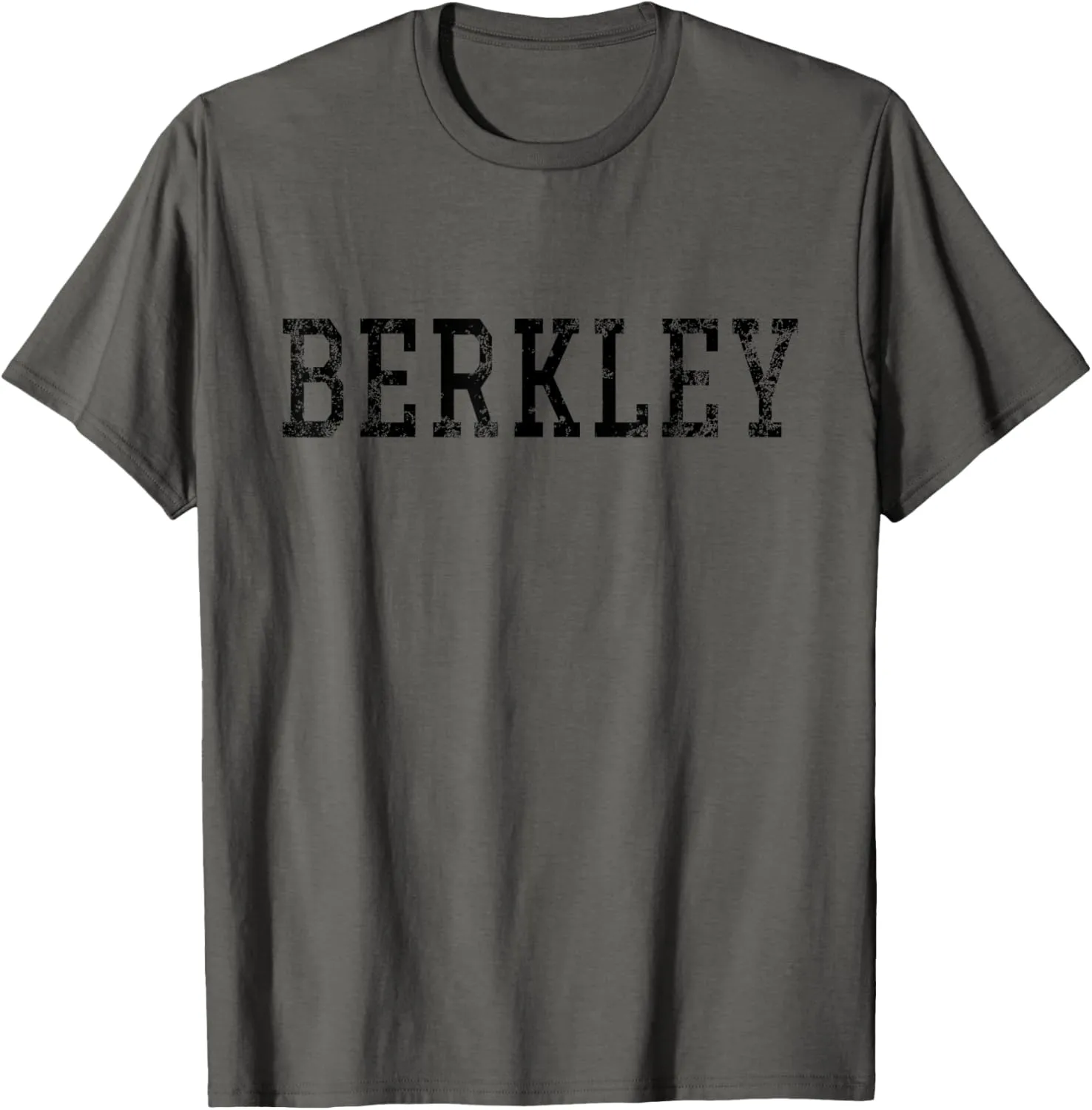 Berkley Vintage Black Text Apparel T-Shirt
