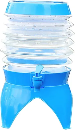 BESPORTBLE Camping Water Jug Collapsible Bucket for Outdoor Activities Capacity Water Dispenser with Spigot for Hiking Picnics and Camping