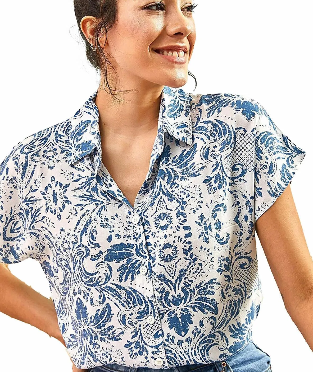 Blouses for Women Fashion, Long Sleeve Button Down Shirts Dressy Casual Tops