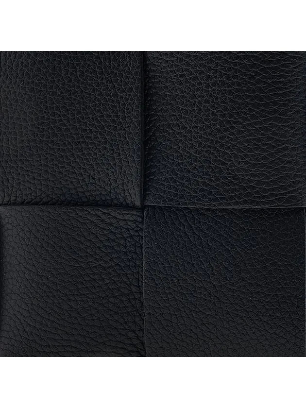 Bottega Veneta Cassette Intrecciato Mini Bucket Bag Black