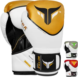 Boxing Gloves for Men & Women – MMA, Muay Thai, Kickboxing & Training Gloves – Punching Gloves for Sparring & Fitness