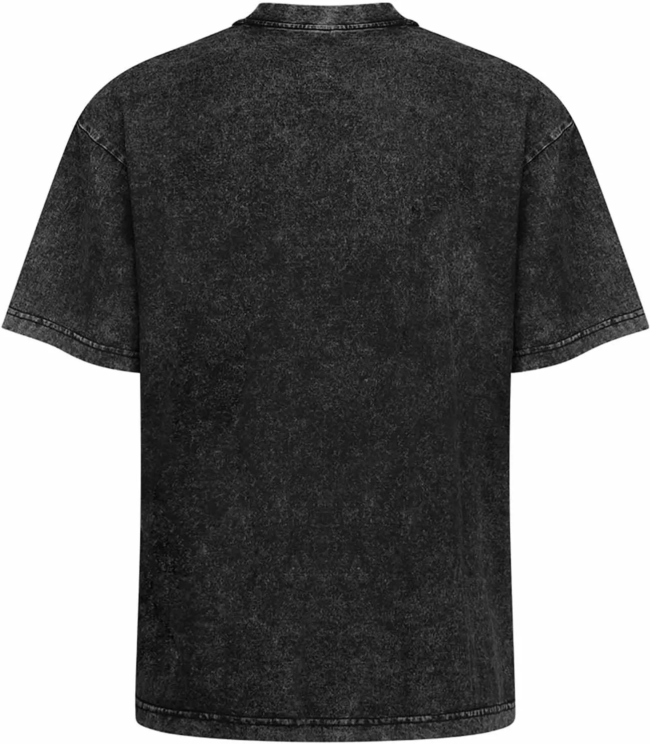 Breathable Retro Oversized Cotton T-Shirts Edgy Shirts Crew Neck Tops