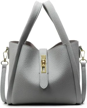 Bucket Bags for Women Vegan Leather Tote Bag Small Handbag Top Handle Bag Trendy Stachel Bag Crossbody Purse