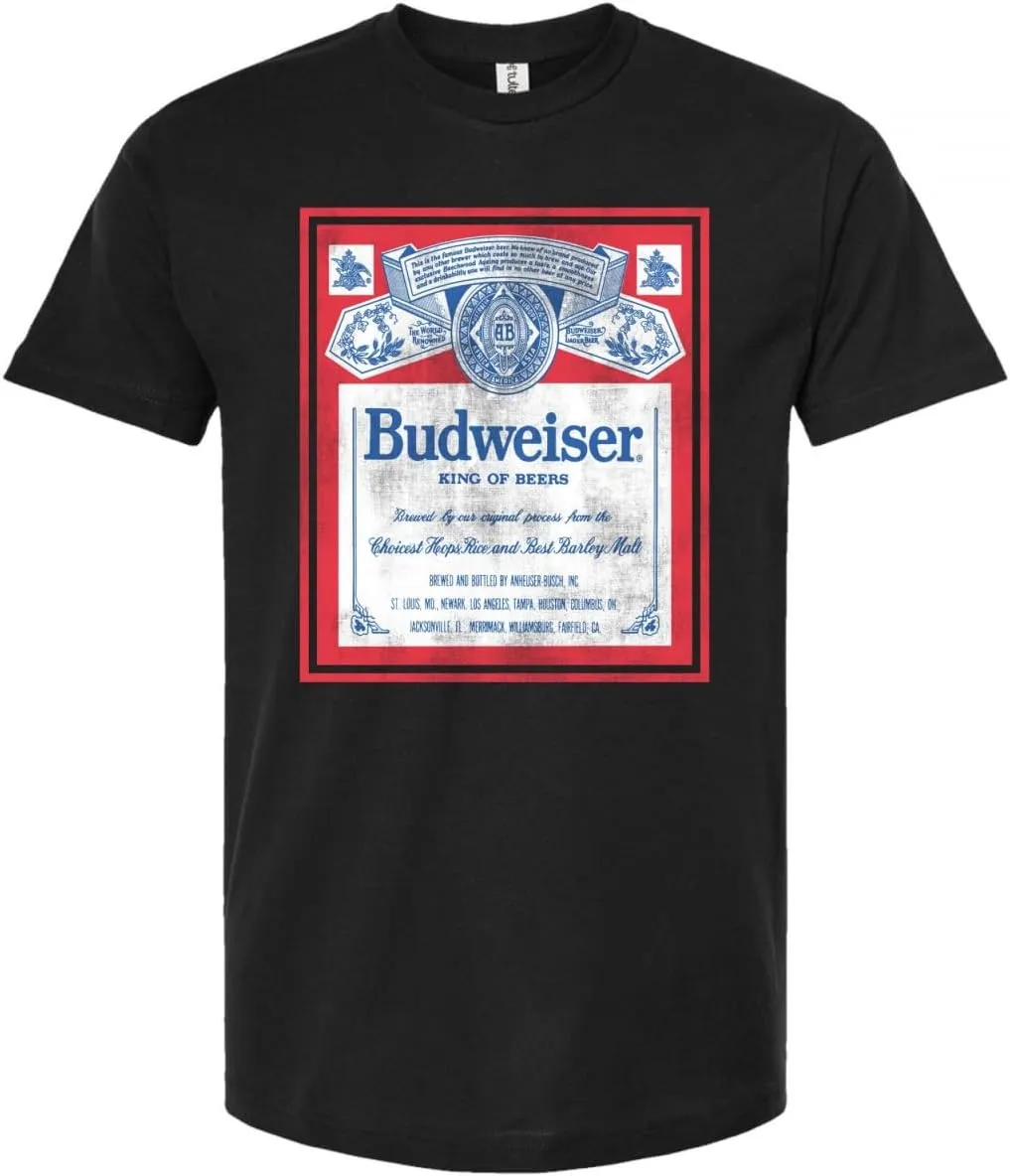 Budweiser Classic Logo Distressed T-Shirt