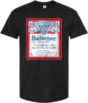 Budweiser Classic Logo Distressed T-Shirt