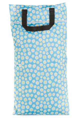 Buttons Cloth Diapers Waterproof Washable Reusable Zippered Laundry Wet Bag (Large, Boom)