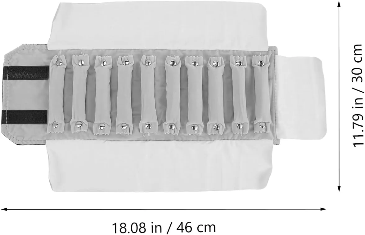 Cabilock Ring Storage Roll Bag Portable Jewelry Case Organizer Roll Necklaces Bracelets Case Earring Holder Jewelry Box for Necklace Travel Storage Bag Jewelry Organizer Roll Holder