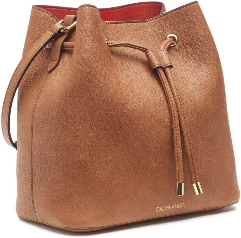 Calvin Klein Women's Gabrianna Novelty Bucket Shoulder Bag