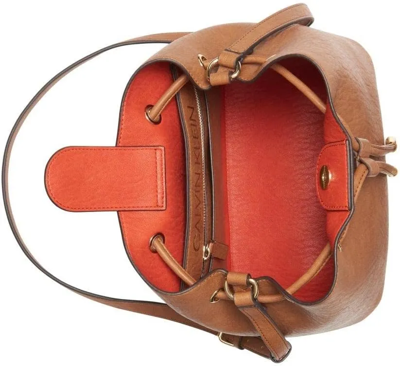 Calvin Klein Women's Gabrianna Novelty Bucket Shoulder Bag