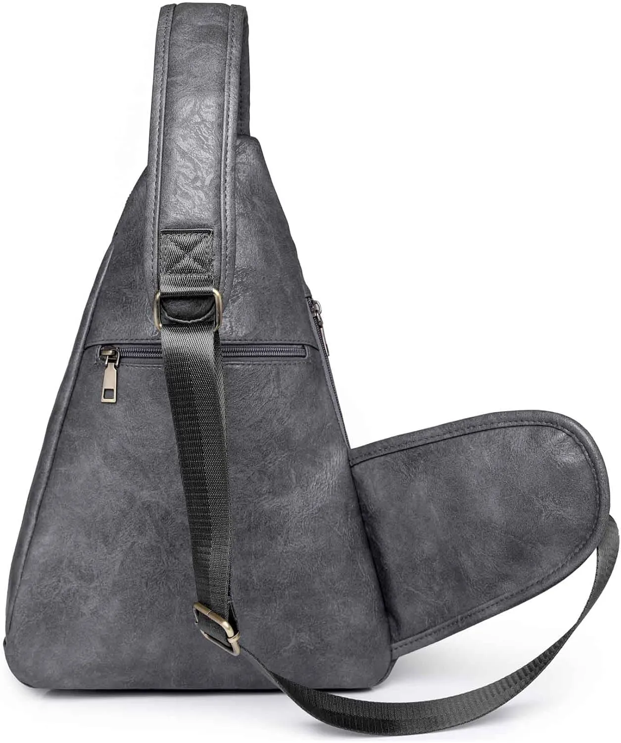 Capacity Crossbody Sling Backpack Fanny Pack Chest Shoulder Bag Daypack for Women Men(Blue)